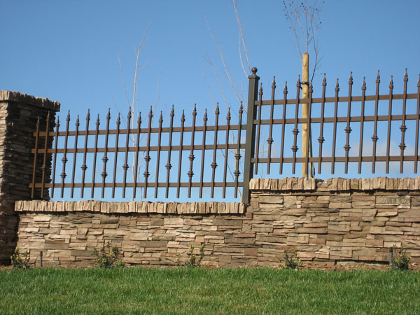 Commercial Iron Fence Carlsbad