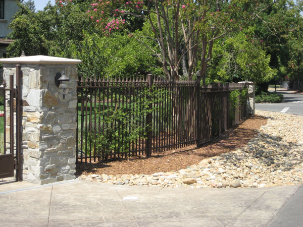 Wrought Iron Yard Fence Carlsbad 