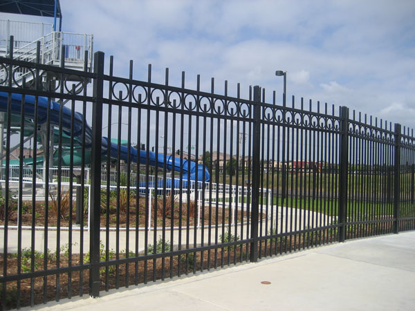 Commercial Wrought Iron Fence Carlsbad