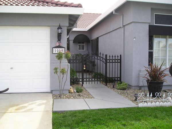 Iron Courtyard Gates Carlsbad, CA