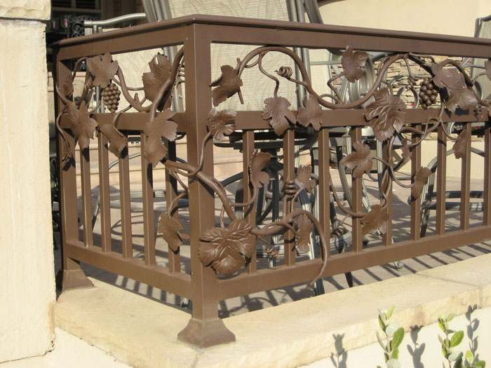 Wrought Iron Balcony Railings Carlsbad