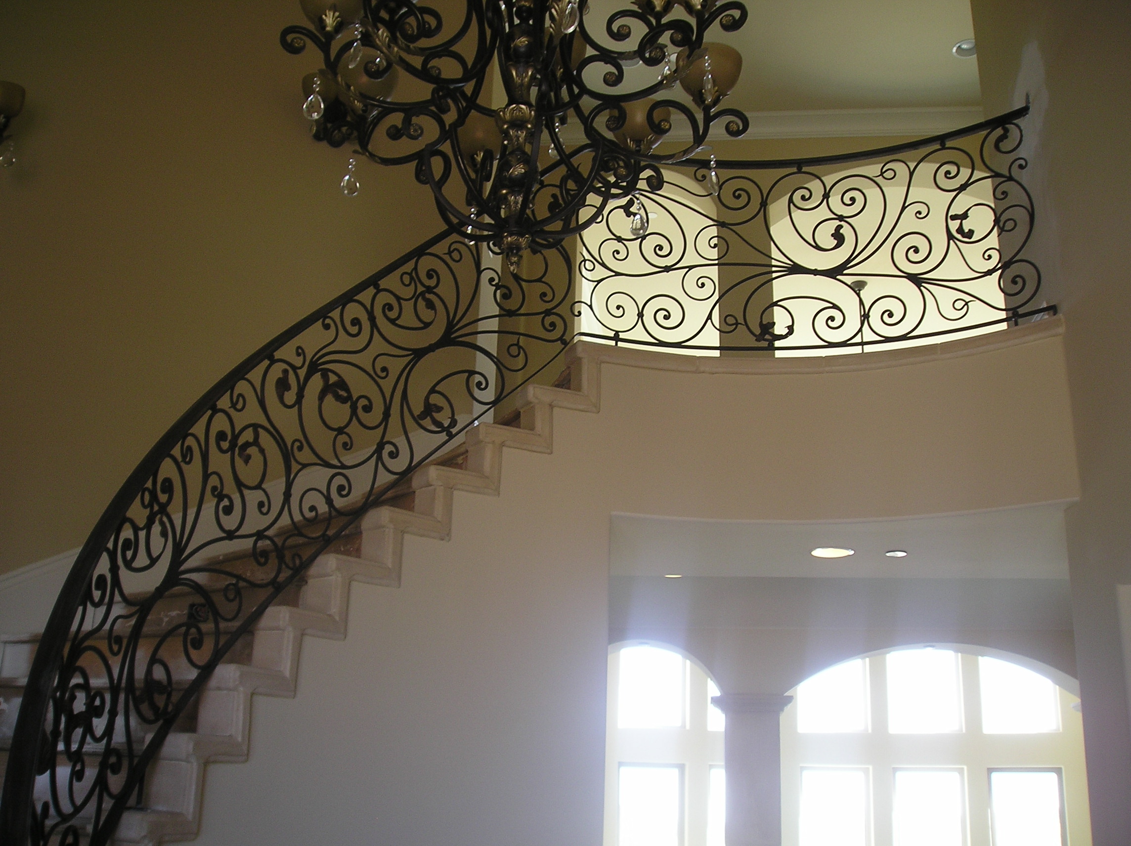 Iron Stiarcase Railings Carlsbad