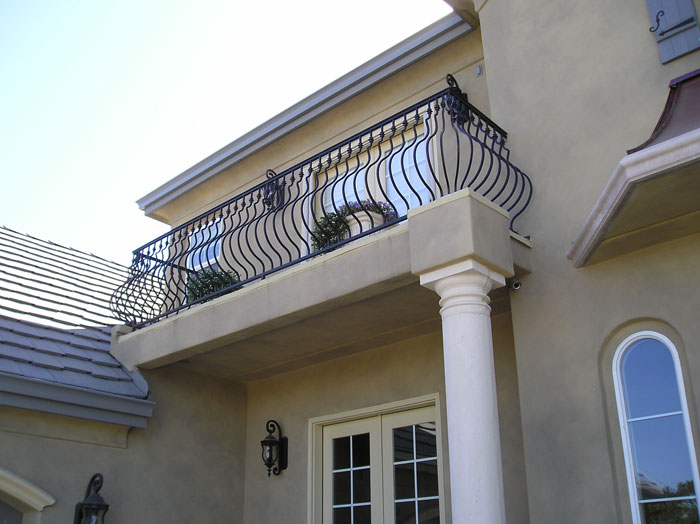 Iron Balcony Railings Carlsbad