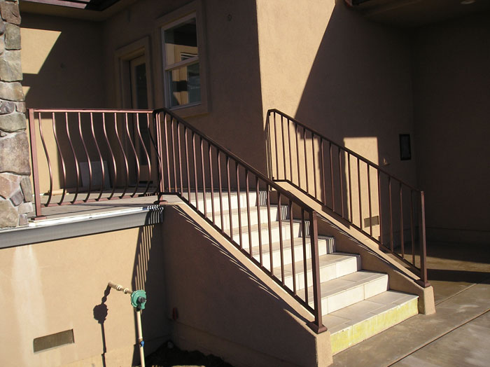 Wrought Iron Stair Railings Carlsbad