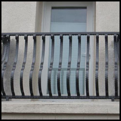 Wrought Iron Balcony, San Francisco, CA